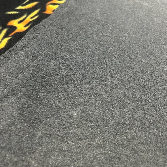 Vintage Portland Trailblazers Sweater XL Grey Fleece Quarter Zip NFL Reebok - Picture 5 of 8